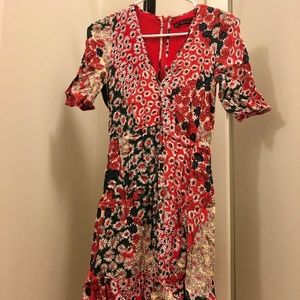 Zara Floral Print Dress. Worn once